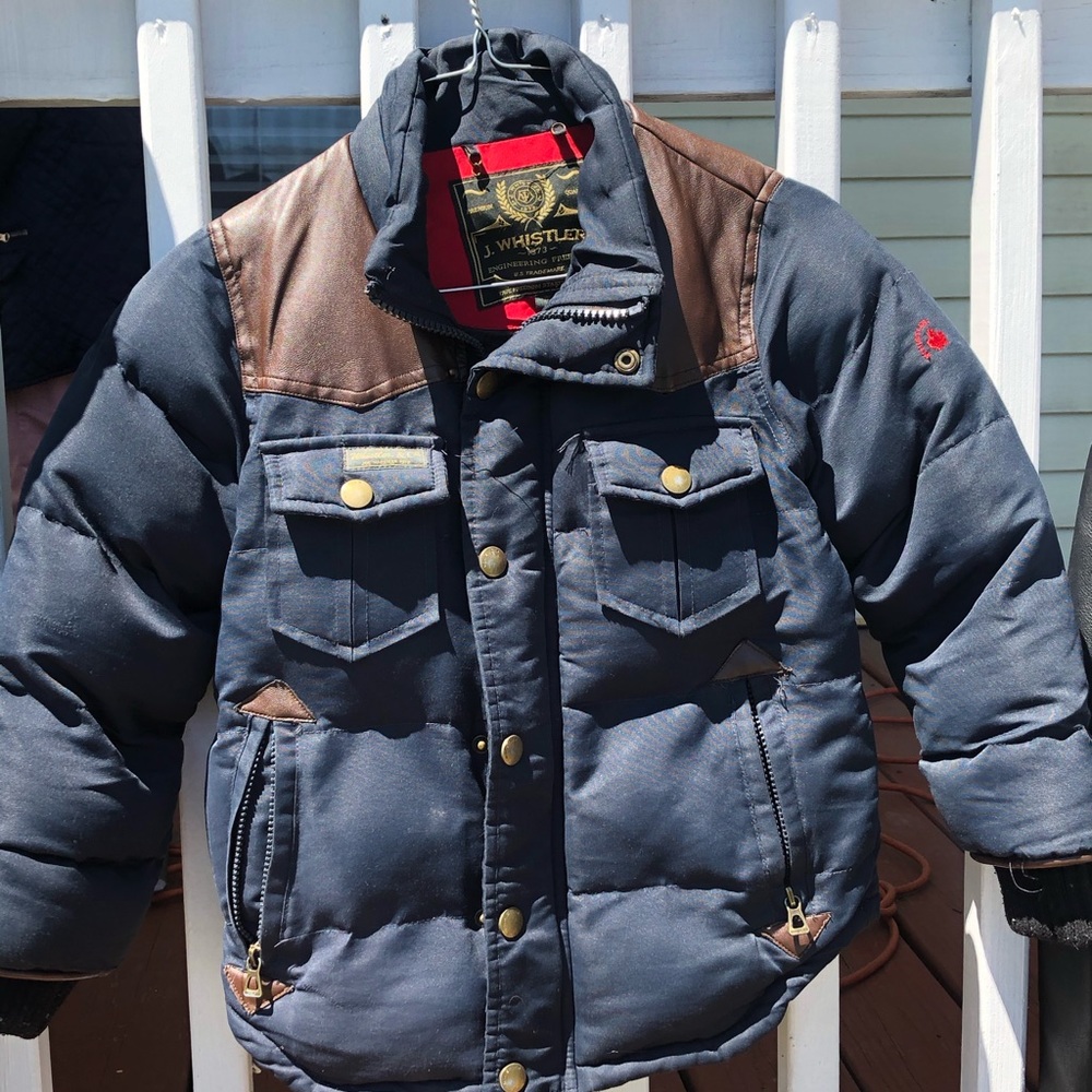 Navy Blue Kid Boy Coat!